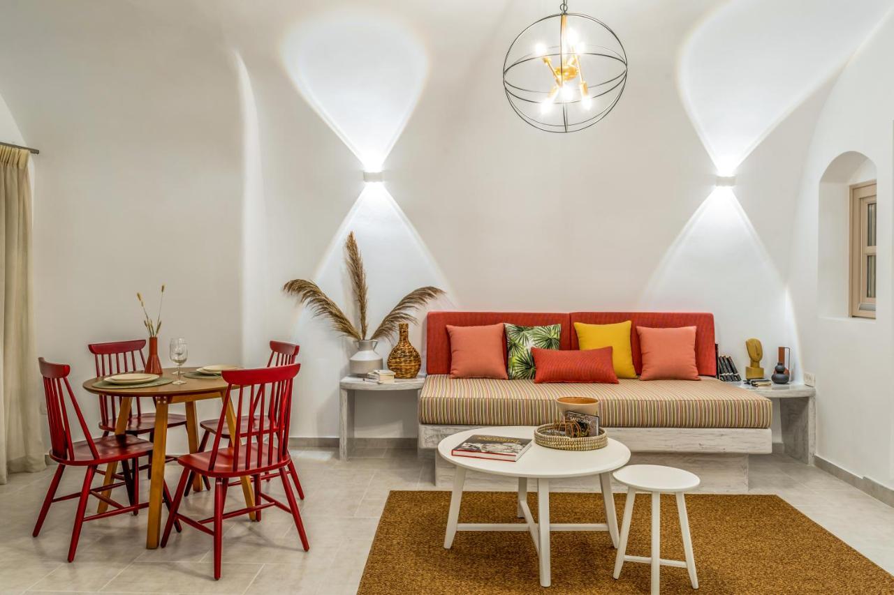 Wine And Yard Caves Hotel Pyrgos Kallistis Luaran gambar