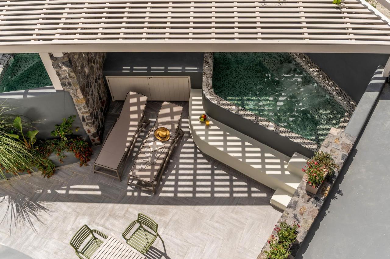 Wine And Yard Caves Hotel Pyrgos Kallistis Luaran gambar