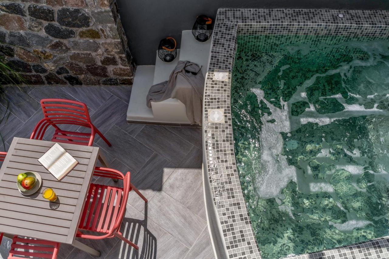 Wine And Yard Caves Hotel Pyrgos Kallistis Luaran gambar